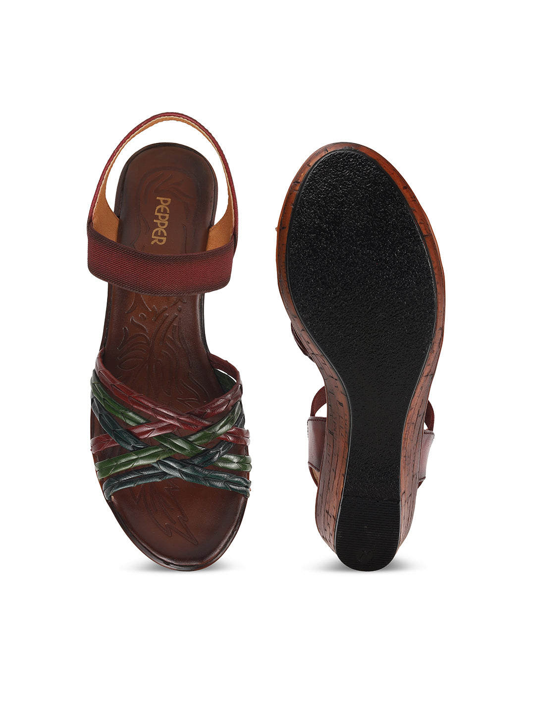 Braided Wedge Sandal
