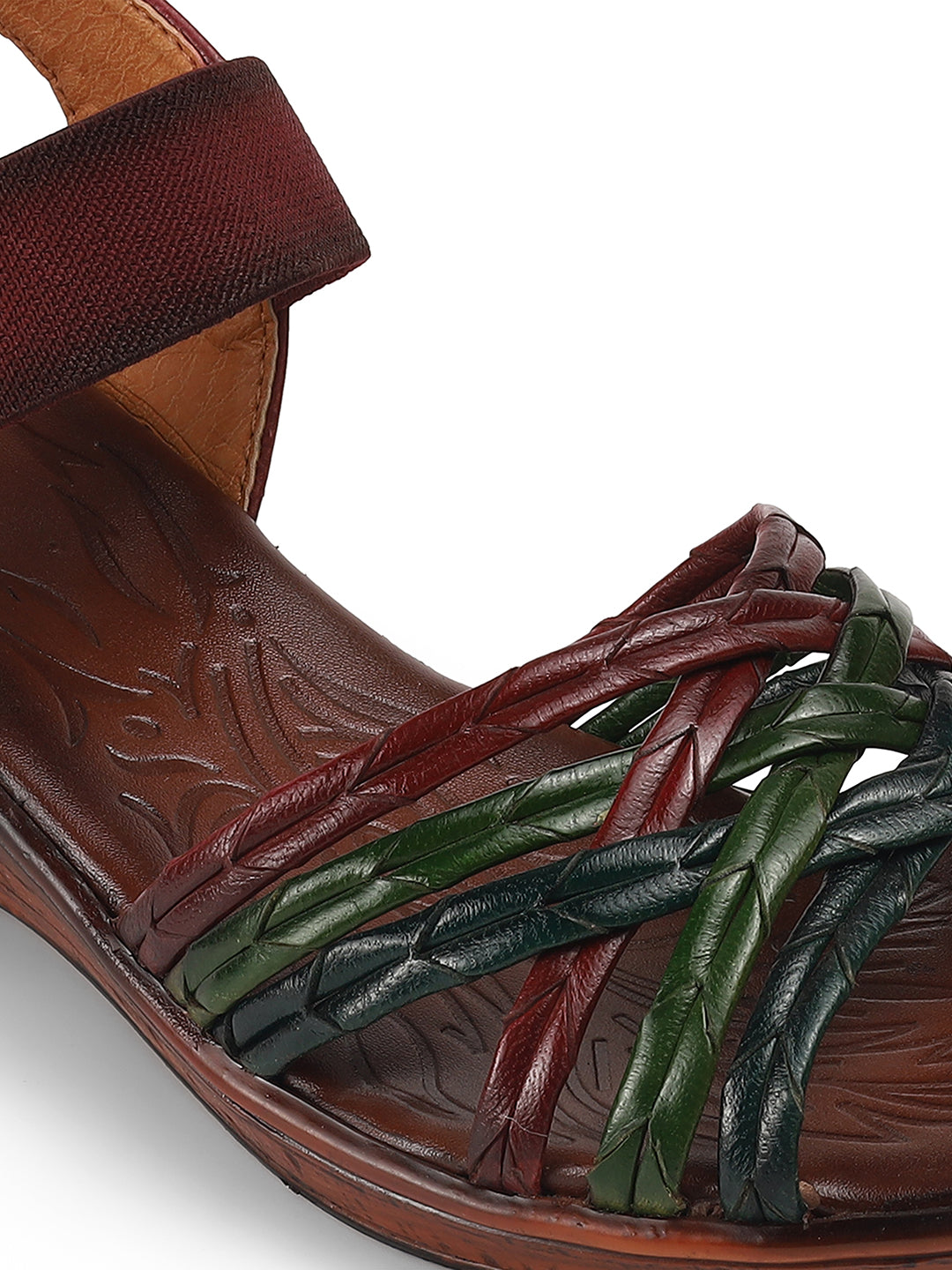 Braided Wedge Sandal